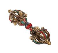 Pilon tibétain Vajra Dorge, Phurba Vintage 5 brins Pilon Danois Pilon Chasse Bouddhisme