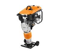 Pilonneuse Vibrante 6,5CV Profondeur de Compactage Max. 66cm Facile à Déplacer