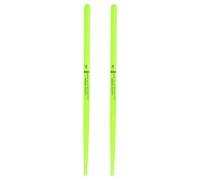 Pilons lumineux | Les baguettes de batterie en nylon fluorescent brillent dans le noir | Doux et confortable pour jouer des baguettes de veilleuse pour les de batteur