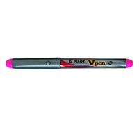 Pilot Pen Stylo plume jetable V-Pen Pro Rose Pointe moyenne 1 stylo