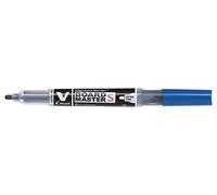 PILOT 10136 V Board Master S Begreen Marqueur pointe conique extra fine tracé rechargeable encre liquidée 1,3 mm Bleu