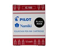 Pilot Cartouches pour stylos plume 1102003 – Capless Noir – Boîte de 12