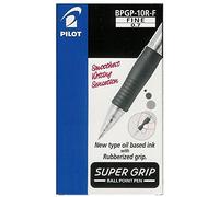 Pilot - 1532 - Stylo bille Super Grip Bleu 0 7 mm (conf. 12)