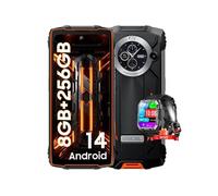 Oscal Tiger 13 Smartphone 5G 6.67" 24Go+256Go 50MP 5000mAh Android 14 NFC Dual SIM Bleu avec Blackview W60