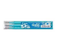 Recharge Stylo Frixion - FRIXION - Turquoise - Lot de 3 - Encre Gel - Effaçable