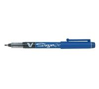 Pilot 301101203 V Sign Pen Liquid Ink 2.0 mm Tip - Blue - Pack of 12 Blue 1 coun