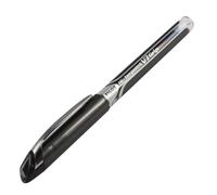 Pilot Stylo V7 Grip – 0,5 mm écriture moyenne, encre liquide, niveau visible, clip métal – Noir