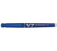PILOT 40638 Roller V7 Rechargeable écriture moyenne 0,5 mm niveau encre liquide visible écologique régulateur débit