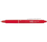 Pilot 417504 Lot de 12 Roller Frixion Clicker rétractable Pointe moyenne Rouge