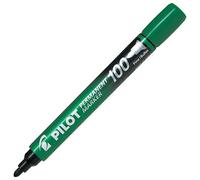 PILOT 65292 Marqueur Permanent 100 Pointe Conique Fine Blanc