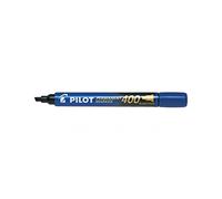 Pilot Pen – Marqueur permanent 400 – Pointe biseautée – Bleu G