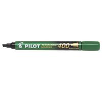 PILOT Marqueur permanent MARKER 400 pointe biseautée large encre Verte
