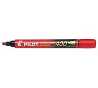 PILOT 65300 Marqueur Permanent 400 Pointe Biseautee Large Bleu