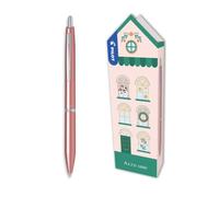 PILOT - Acro 1000 - Stylo Bille Premium - Coffret de Noël - Rose Gold | Idée cadeau à offrir - Encre Ultra-Douce, Fluidité Inégalée - Rechargeable et Rétractable - Encre Noire - Pointe Moyenne 1mm