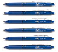 Pilot BLRT-FR7 Frixion Lot de 6 ressorts rétractables Pointe ogive 0,7 mm Pointe à ressort 0,5 mm