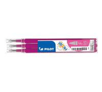 Pilot BLS-FR5-S3-P Mine pour roller FriXion BLS-FR5 - 0,3 mm, rose, lot de 3