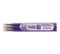 Pilot BLS-FRP5-V-S3 Recharge rouleau encreur FriXion BLS-FRP5 - 0,3 mm, violet, paquet de 3