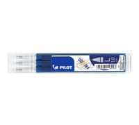 Pilot BLSFR10-BB-S3-E Recharge pour roller FriXion BLS-FR10 - 0,5 mm, bleu noir, lot de 3