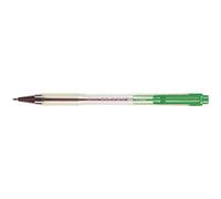 Pilot Stylo À Bille Rechargeable Pointe Fine Rétractable Encre Verte Corps Plastique Cristal Bps-Matic