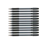 Pilot Bps-Gp - Stylo À Bille - Noir - Pointe Large - Pack De 12 Pcs