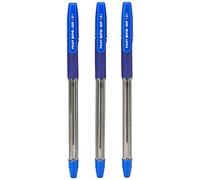 Pilot Pen Stylo à bille BPS GP – Prise caoutchoutée Large 1,2 mm Pointe 0,34 mm Bleu – Lot de 12