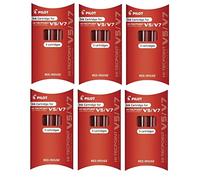 Pilot Pen Cartouches d'encre de rechange bxc-V5/V7 Rouge pour Hi-Tecpoint V5/V7 - Lot 6-18