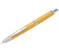Pilot Capless Stylo plume rétractable avec bordure en rhodium Jaune Taille M