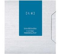 PILOT cartouches d'encre Iroshizuku Bleu Ku-Jaku, coffret de 6 cartouches 15 ml pour stylo plume Bleu