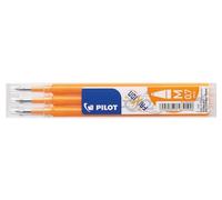 Pilot Chaleur Ligne Moyenne Frixion / Friction Effaçable Rollerball Recharge 0.7mm Pointe - Orange Abricot