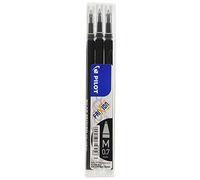 PILOT - Ecriture - 3 recharges Pilot FriXion Noir-0.7mm