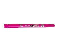 PILOT - Ecriture - Marqueur 2 en 1 Pilot Twin Marker Rose