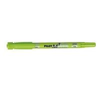 Pilot Marqueur TwinMarker – indélébile, 2 pointes – Vert clair