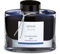 PILOT Encre Iroshizuku Bleu Ajisai 50 ml nuances de bleu encre de qualité japonaise Bleu