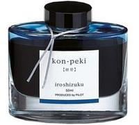 PILOT Encre Iroshizuku Bleu Kon-Peki 50 ml nuances de bleu encre de qualité japonaise Bleu