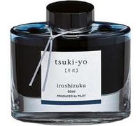 PILOT Encre Iroshizuku Bleu Tsuki-Yo 50 ml nuances de bleu pour plume et stylo à encre liquide Bleu