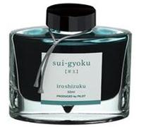 PILOT Encre Iroshizuku Emerald Sui-Gyoku 50 ml nuances de vert pour stylo plume