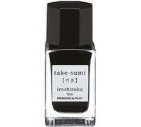 PILOT Encre Iroshizuku Mini Noir Take-Sumi 15 ml encre pour stylo-plume nuances de gris Noir