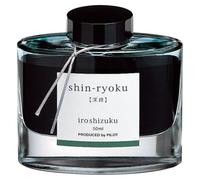 Pilot Encre pour stylo plume Iroshizuku - Flacon de 50 ml - Shin-ryoku Vert foncé