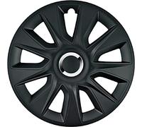 PILOT Enjoliveurs 16'' pouces Cap De Roue Jeu Enjoliveur Auto noir 31608