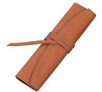 PILOT Étui en cuir pleine fleur pour 1 stylo couleur caramel intérieur daim taille S accessoire écriture Caramel