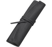 PILOT Étui en cuir pleine fleur taille S noir pour instruments d’écriture, intérieur daim, accessoire haute écriture Noir