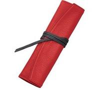 PILOT Étui en cuir pleine fleur taille S rouge pour instruments d’écriture, intérieur daim, accessoire prestigieux Rouge
