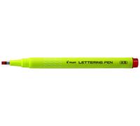 PILOT Feutre Calligraphie LETTERING PEN Pte Large Rouge