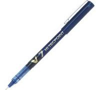 Pilot Pen – Stylo roller V7 Hi-Tecpoint – pointe aiguille – encre liquide bleue