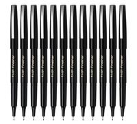 Pilot Pen Fineliner 1,2 mm - Encre noire - Lot de 12