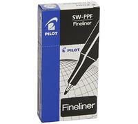 Pilot Fineliner 1.2 mm Tip - Black Box of 12