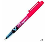 Pilot - Fineliner Pilot V Zeichen SW -VSP F Rood | 1 pièce | 12 pièces