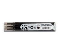 Pilot - FriXion Point - Set de 3 recharges - Noir - Pointe Fine