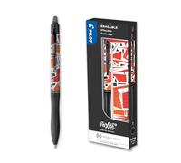 PILOT - FriXion Ball Plus Heralbony - Stylo Effaçable - Coffret Cadeau | Encre Noire - Édition Artistique Limitée - Design France - Rétractable et Rechargeable - Pointe Moyenne 0,7mm
