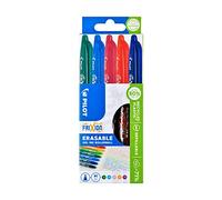 Pilot Pen Roller effaçable Frixion Ball Pointe 0,7 mm Orange/bleu clair/vert/violet/rose